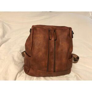 Women Purse Leather Anti-theft Travel Backpack Fashion Shoulder Handbag